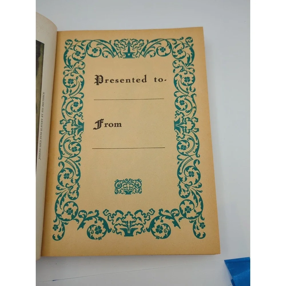 VTG 1962 Child's Bible Reader Illustrated With Color Plates By‎ Charlotte Yonge